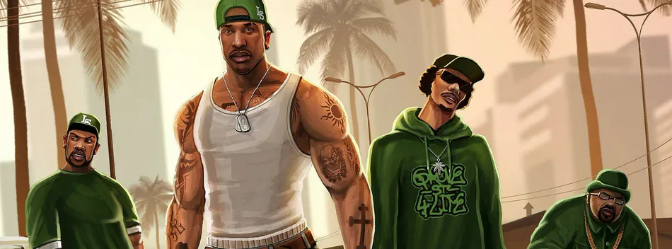 gta sa cj wallpaper