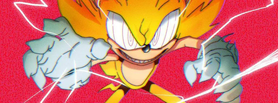 OrionMattice360 on Game Jolt: Fleetway Super Sonic attack #SonicFriday (as  a matter of fac