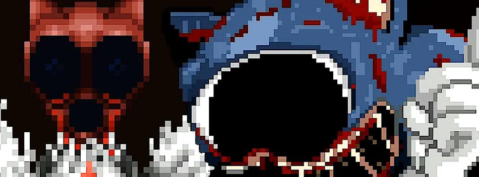 Sonic eyx crees to pixelguy09 pixel art