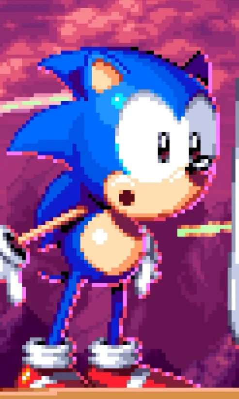 Sonic? - Sonic.EXE One Last Round (CANCELLED) by Mr Pixel Productions