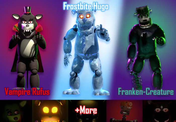 Hugo on X: #FNAF  / X