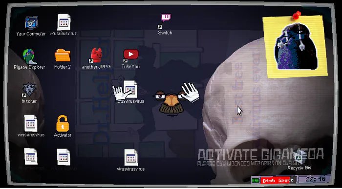 Screenshot from Dr. Helper game