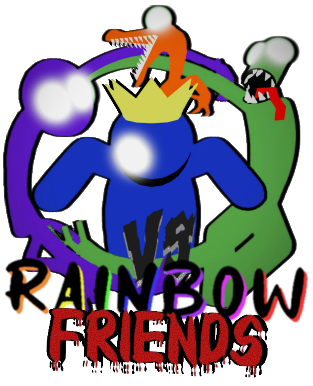 Game Jolt on X: Rainbow Friends fan art 🌈🖌️💕 By