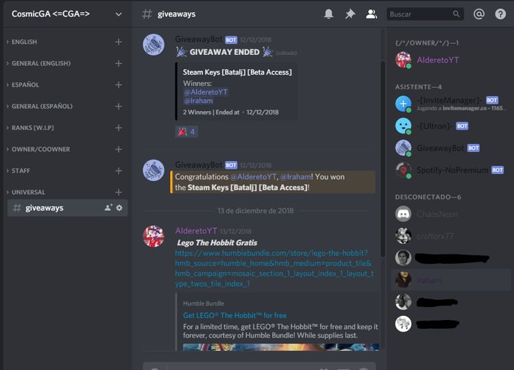 How To Poke On Discord Small problems and Discord server Progress/ Pequeños Problemas y pr