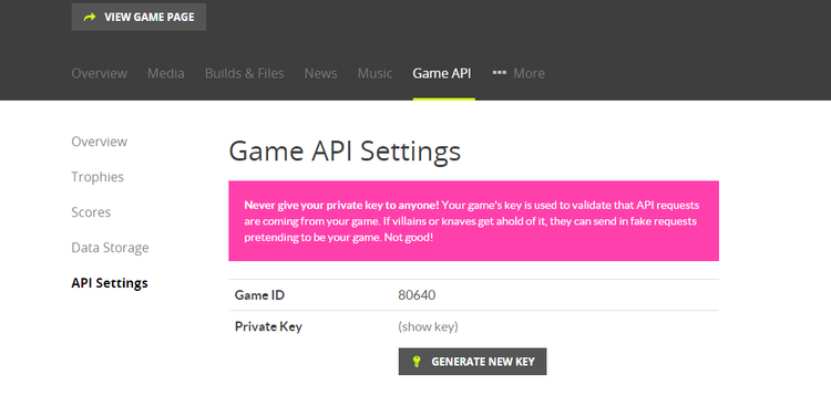 How to use the GameJolt achievements API - Game Engine Resources - Blender  Artists Community