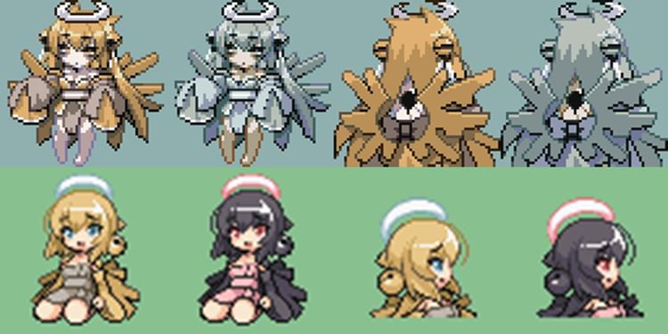 Sprites changes. - Moemon Fire Red by MrLagger - Game Jolt