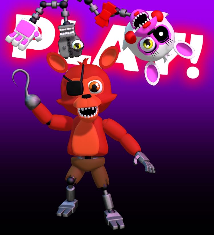 Updated Character Previews FNaF World XL by Updated Character Previews FNaF World XL by