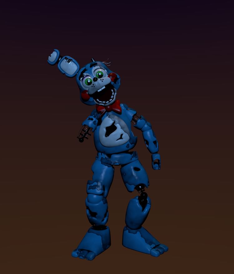 New Withered Toy Bonnie Fazbear S Fright Storage By Damikel
