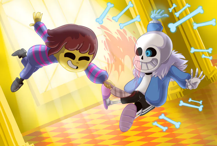 Steam Workshop::Underfell Sans fights frisk