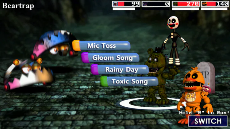 FNaF World Redacted by GBAura - Game Jolt