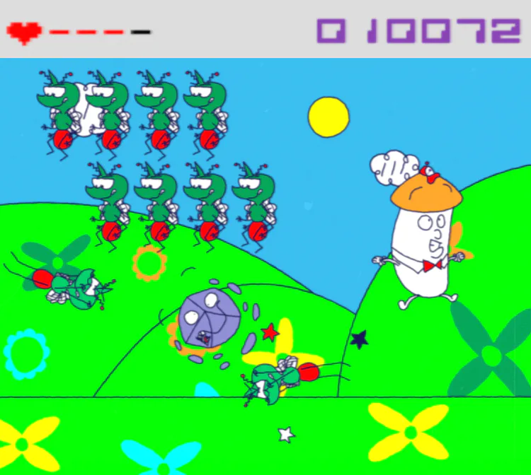 mockup-6-randy-dodging-freakishly-large-insects-while-clay-gets-hit-by-one.png