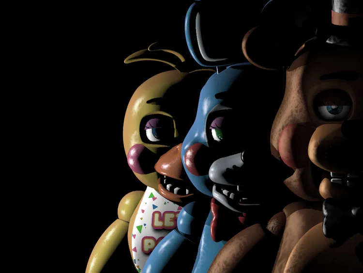c4d_re-render_fnaf_2_menu.jpg