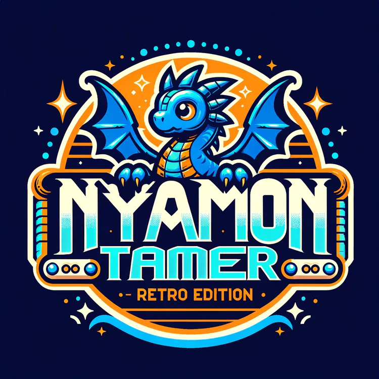 dalle_2024-01-18_194634_-_logo_for_nyamon_tamer_-_retro_edition_final.png
