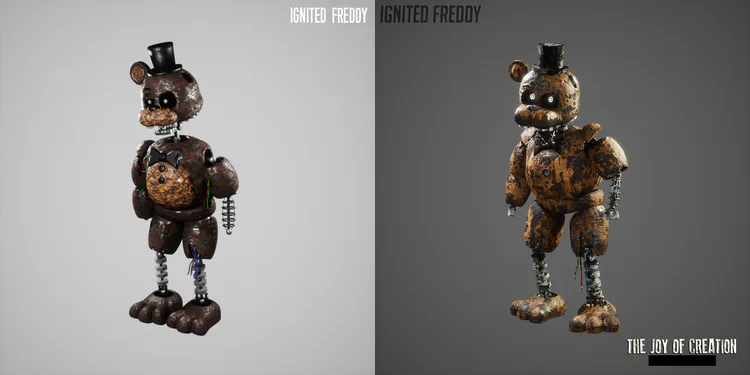 FNAF in the Darkness - The Joy of Creation: Ignited Collection