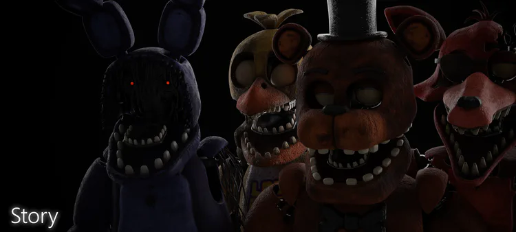 FredBear and Friends: Left to Rot EXTRAS / ALL ANIMATRONICS 