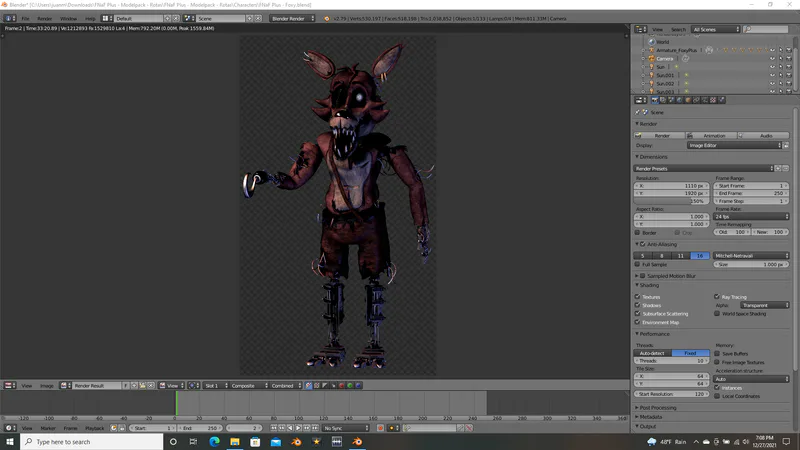 Rotas on Game Jolt: FNaF 1 Stylized Model Pack release + Download