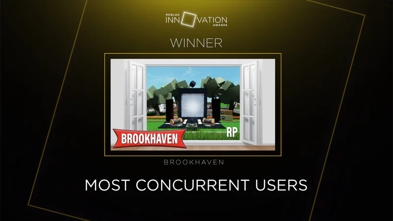 Roblox Innovation Awards: BUILDERMAN AWARD OF EXCELLENCE 