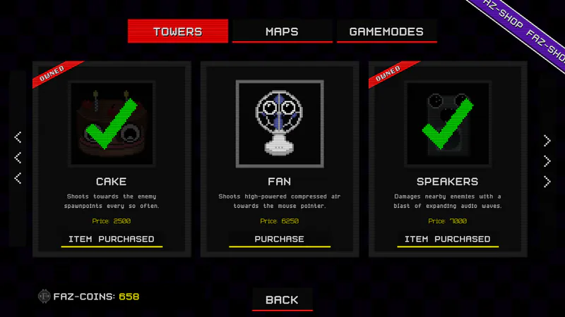 FNAF Tower Defense codes (November 2023) - free Fazcoins