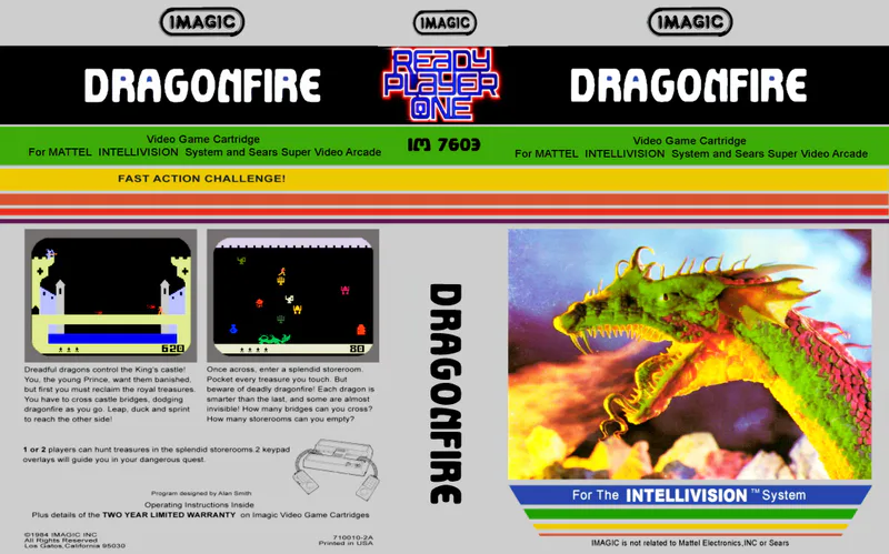 Dragonfire, Atari Jogos online