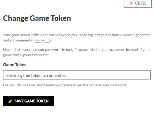 How to find your user token - Game Jolt