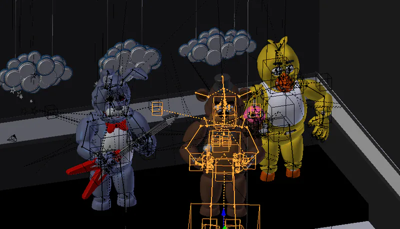 Five Nights at Freddy's spawned a fan game scene shaded by