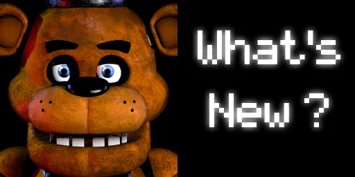 FNaF 2 title screen remake (Withered Freddy and Toy Freddy by