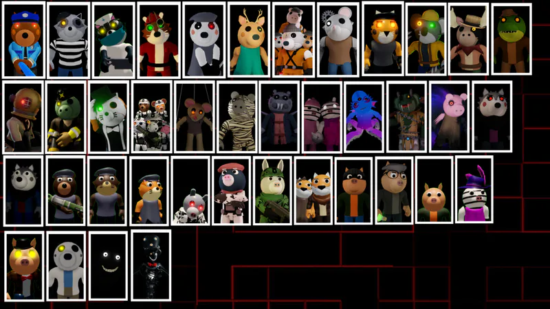 Create a Piggy All Characters/Skins (Update Piggy Book 2) Tier