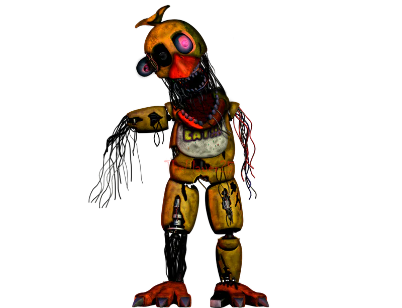 JuoNoVom on Game Jolt: Withered Chica (my version)