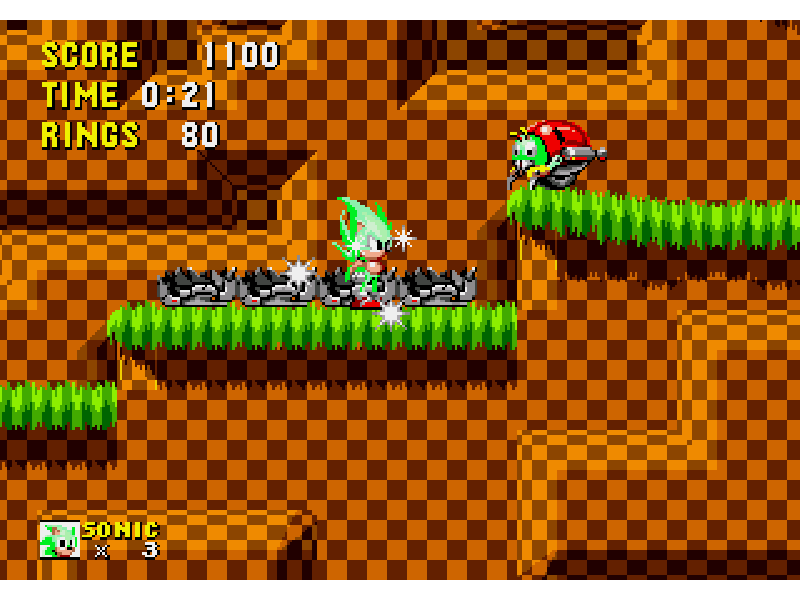 3000's games DevTeam on Game Jolt: Super Sonic/Hyper Sonic