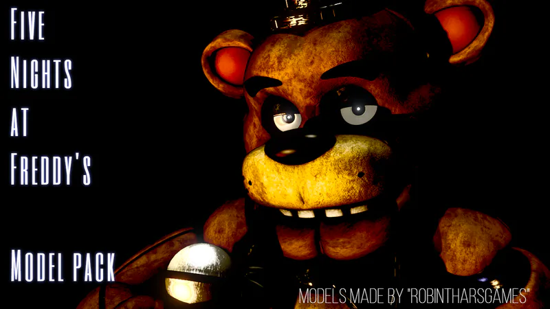 Stylized Freddy Fazbear five nights FNAF at Freddy's 1 : r