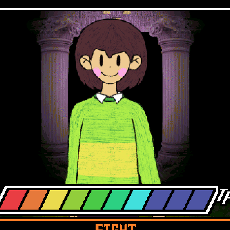 Design of Frisk I made for the Undertale: Bits and Pieces mod : r/Undertale