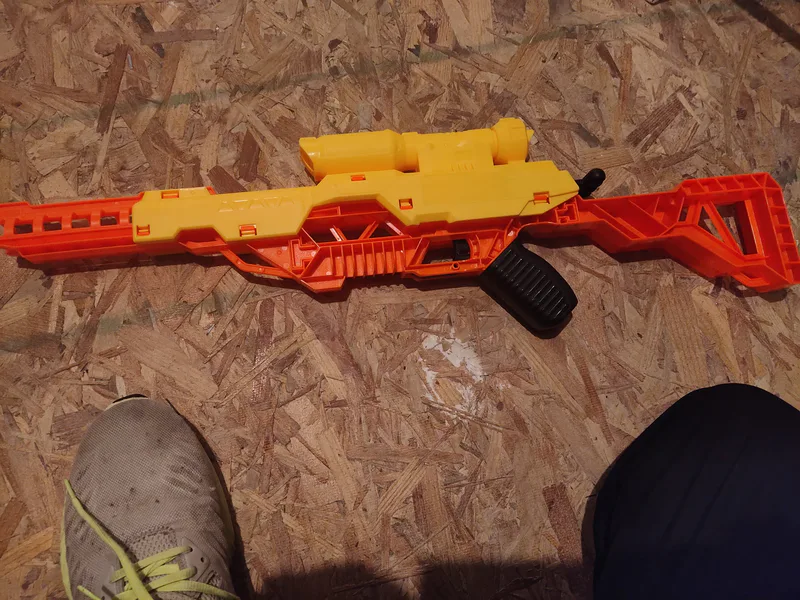 nerf gun Alpha-strike sniper rifle (Bullets Included)