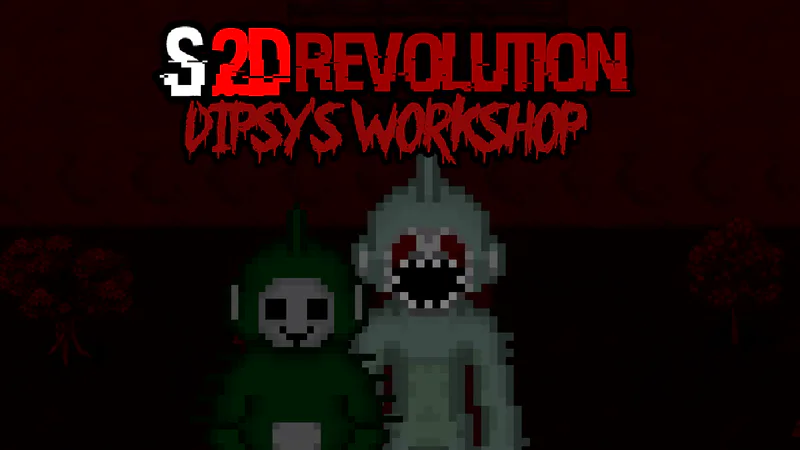 Slendytubbies 2D Revolution  Possesed School [Collect Mode] 