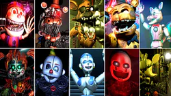 IULITM on Game Jolt: ALL CHARACTERS UNLOCKED / BOSSES - FNaF