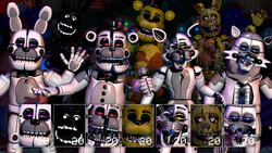 Ultimate Custom Night - Glamrock Animatronics FNaF: Sister Location (Mod)  by NIXORY - Game Jolt