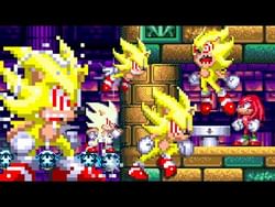 Sonic 3: Fleetway Super Sonic 3 and Knuckles 