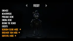 The Joy Of Creation: Story Mode - Freddy Jumpscare After 6 AM & Come Back  Game Over Cutscene 