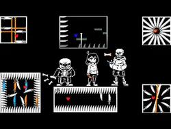 Undertale Hardmode Sans Fight By Panthervention Phase No Heal