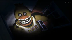 Fredbear after the bite of 1983/1987 came to visit me (FNaF 4 Mods) 