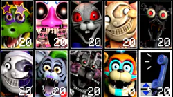 IULITM on Game Jolt: FNAF Security Breach Reboot ALL ANIMATRONICS