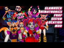 Ultimate Custom Night - Glamrock Bonnie (Mod) by NIXORY - Game Jolt