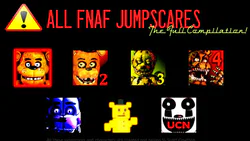 All FNAF Jumpscare Sounds (1-6), Five Nights At Freddy's