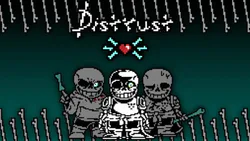 Scratch] Distrust Phase1~4 Sans battle! [undertale fangame] 
