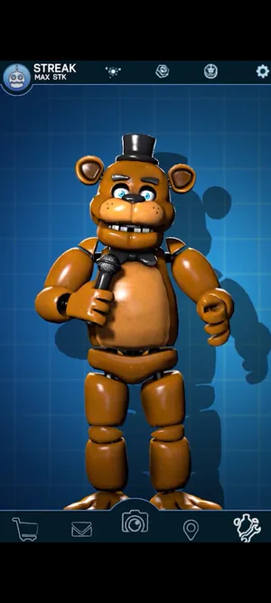 Dreadbear found in FNAF AR Special Delivery! (Mod) 