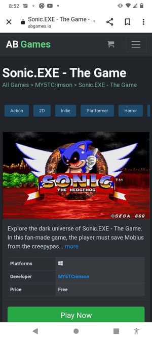 Sonic.EXE - The Game - ABGames