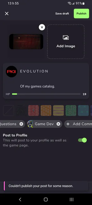 New posts in Bugs - Game Jolt Community on Game Jolt