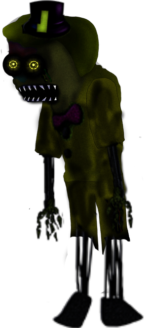 Fnaf World Nightmare Golden Freddy by kingofbut on DeviantArt