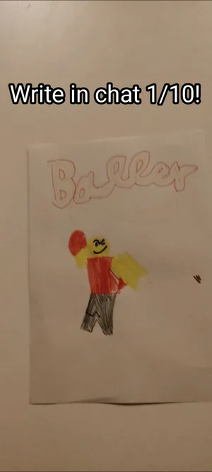 BALLER, but art! : r/roblox