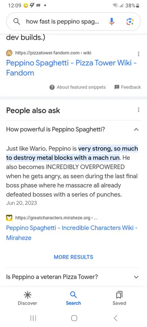 Peppino Spaghetti - Incredible Characters Wiki