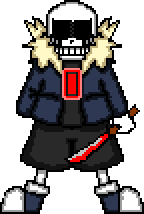 WatƐr on Game Jolt: Killer Sans Sprite